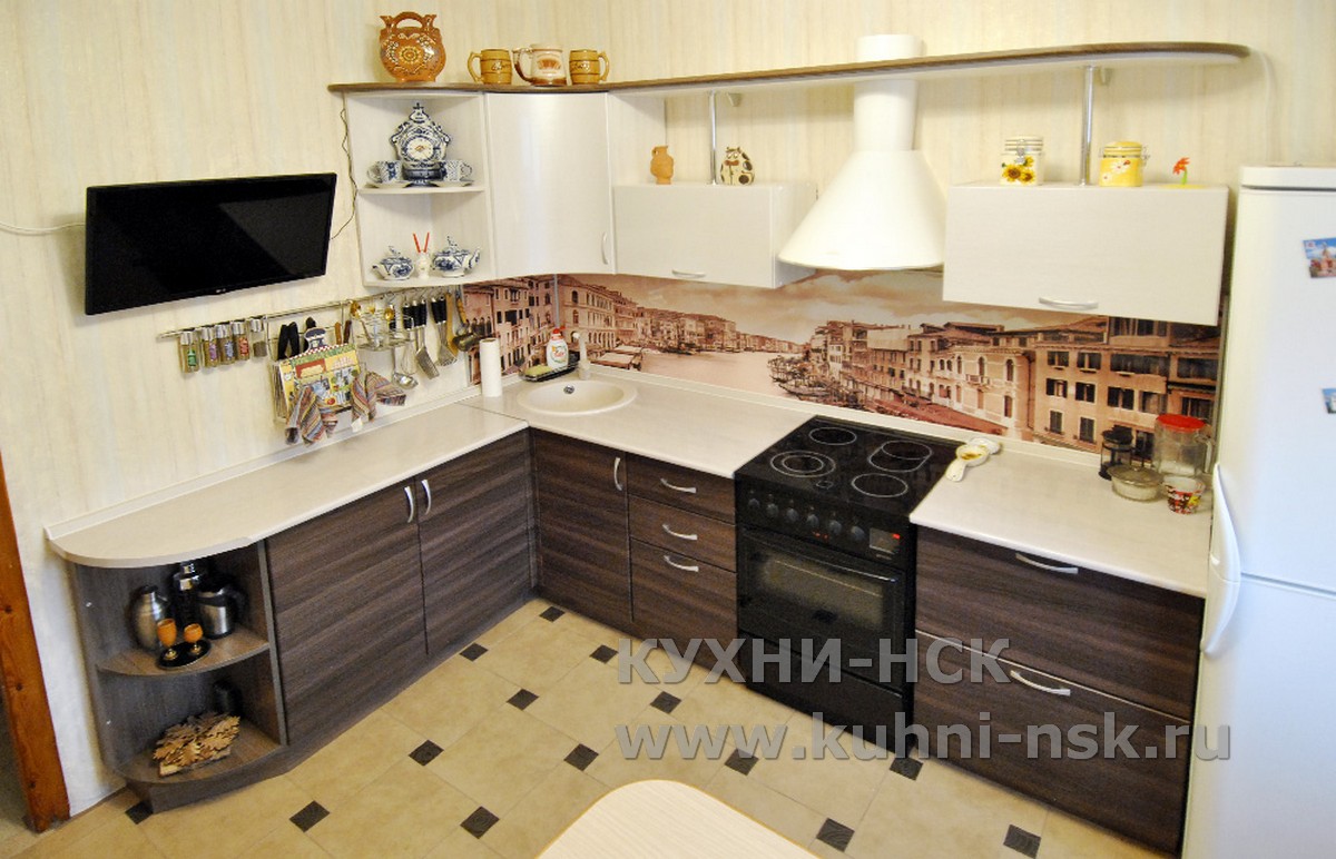 Кухня С Телевизором Дизайн Фото